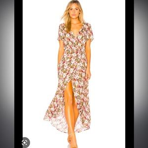 Auguste Floral wrap dress size 8